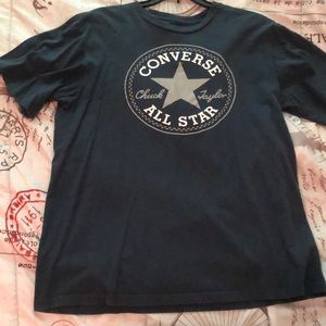 Medium (US) Converse navy blue graphic tee
